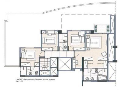 Vendo COBERTURA no PAULISTA HOME RESORT / 190m² 