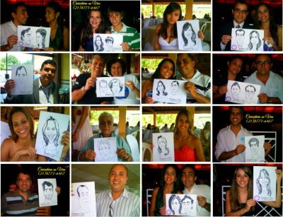 Festa de Fim de Ano com CARICATURA ao Vivo (21)8773-6407