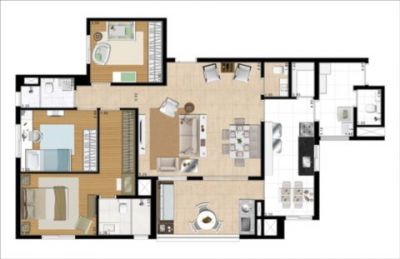 Vendo apto no NOVA PACAEMBU / Barra Funda / 108m² / 3º e 22º andar 