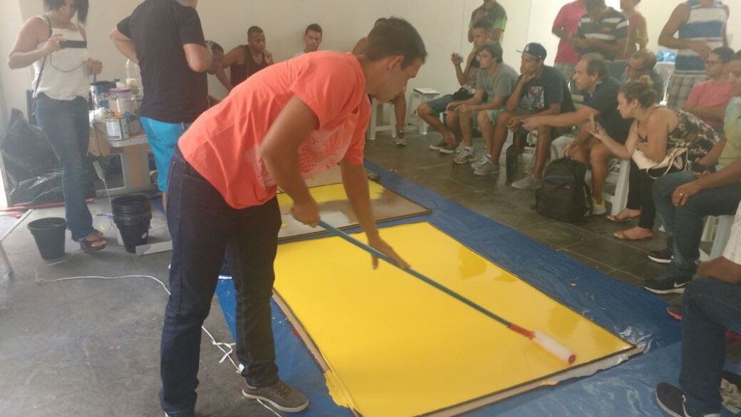 Curso porcelanato líquido 3d com estágio em obra Rio de Janeiro   