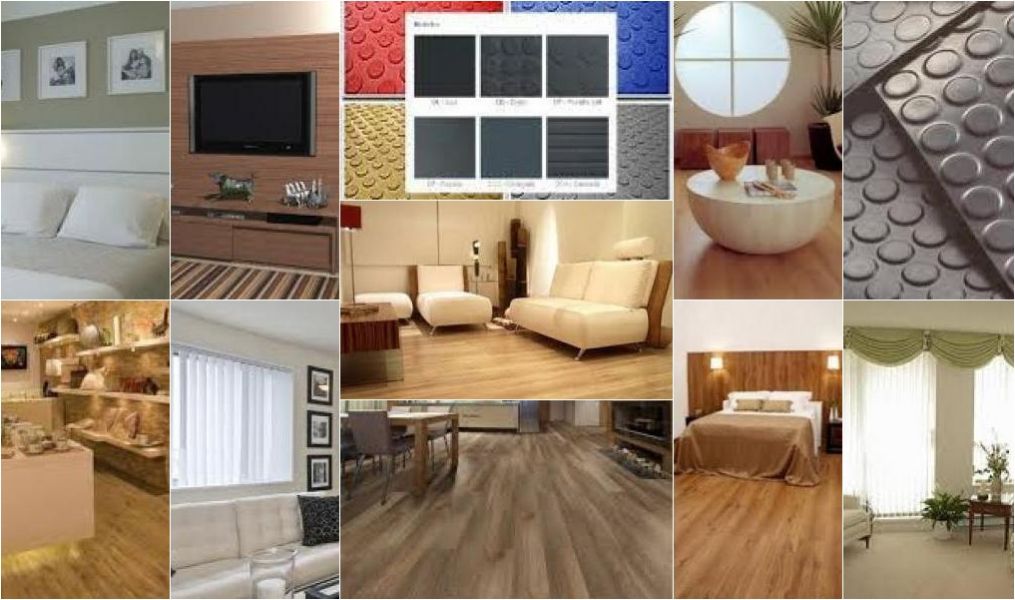 Pisos Laminados, Vinílicos e Emborrachados