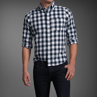 Camisa Social Masculina Abercrombie
