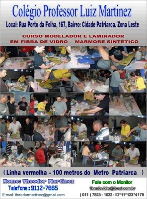 DVD – VIDEO AULA FIBRA DE VIDRO / FIBERGLASS  