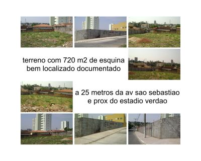 terreno 720 m2 de esquina murado documentado 
