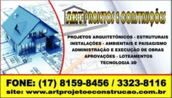 ART PROJETOS E CONSTRUÇÕES