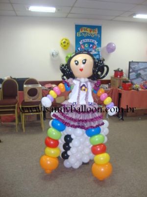 Curso de arte e decoraçao com baloes