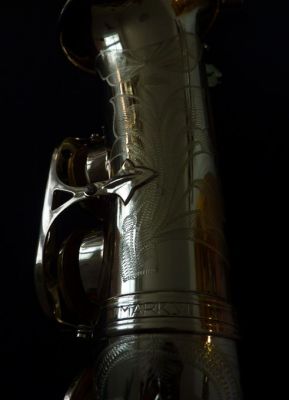 Alto SELMER Mark7 N° 300XXX, laqueado, gravado.