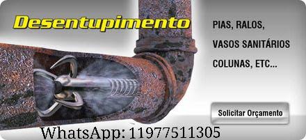 Desentupidora em Santo Amaro (11) 4253-2687 Esgotos,Ralos,Pias,Vasos Sanitários
