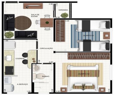 APARTAMENTO JARDIM CALIFORNIA SOROCABA