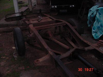 Chassis com mecânica 