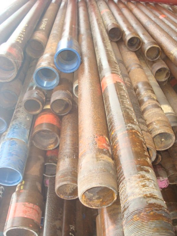 256 ton de tubos de aço de 3 1-2 x 0,25 pol