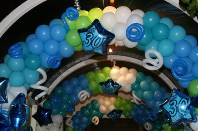 Curso de arte e decoraçao com baloes