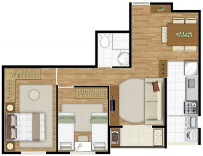 Imóveis na planta, apto.2/3 dorms,1suíte, 1/2 vagas, Guarulhos, Zona Norte da Grande São Paulo