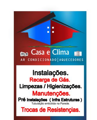 venda, manutenção e instalação de ar condicionado