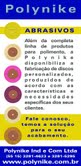DISCO E MASSA PARA POLIMENTO DE METAIS - FABRICAMOS - POLYNIKE