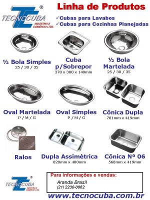 Cubas Industriais e Residenciais - Tecnocuba