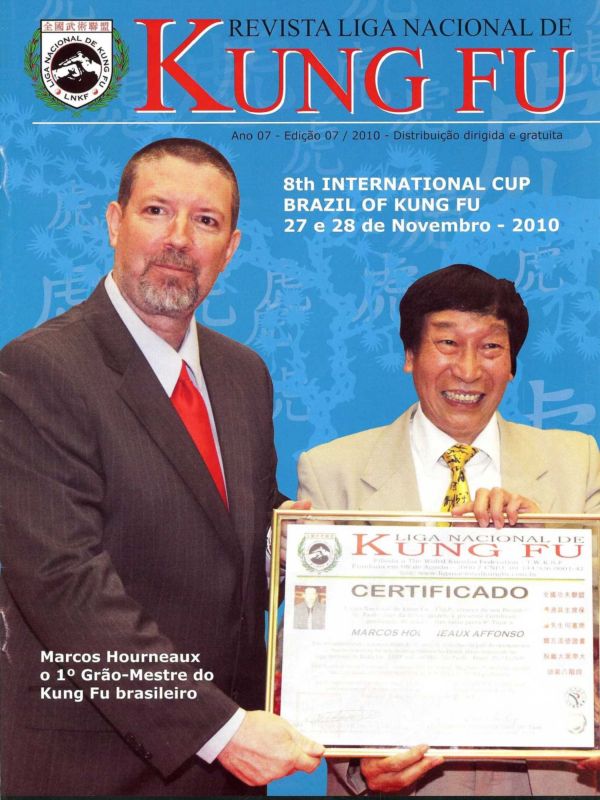 Revista oficial da Liga Nacional de Kung Fu
