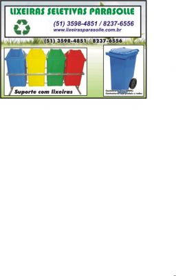 Lixeiras lápis formato infantil