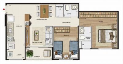 ROSSI MONTÊS - APARTAMENTOS DE 63 e 99m²