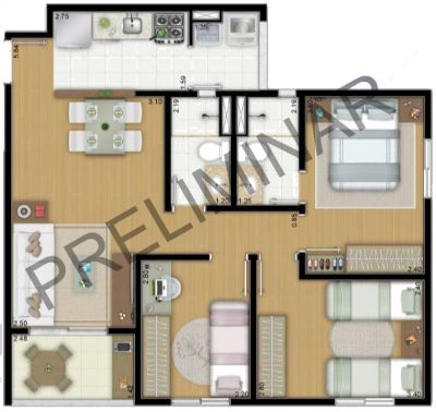 WAY MORUMBI – Viver no coração do Morumbi – 2 e 3 Dormitórios – 1 ou 2 Vagas de Garagem