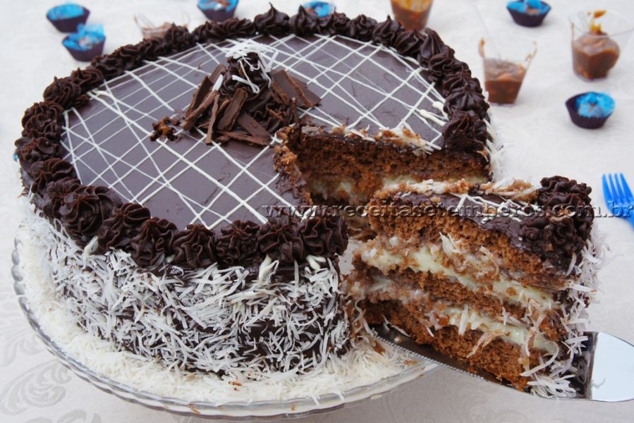 Bolos Naked Cake