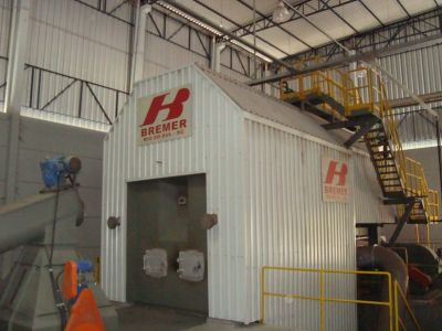 CALDEIRA H BREMER ANO 2010 - 12 TON DE VAPOR CAVACO E LENHA 