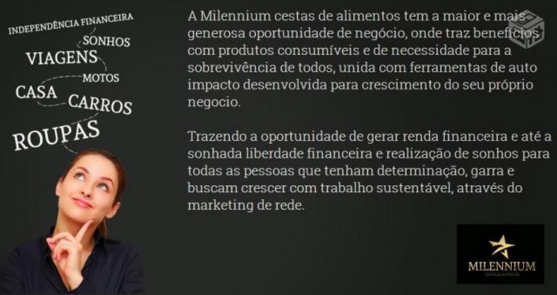 Consumo inteligente com a Milennium Alimentos!