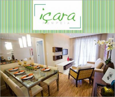 Içara Pompéia - Aptos prontos de 60 m² - 2 dormts - 1 suíte !!!