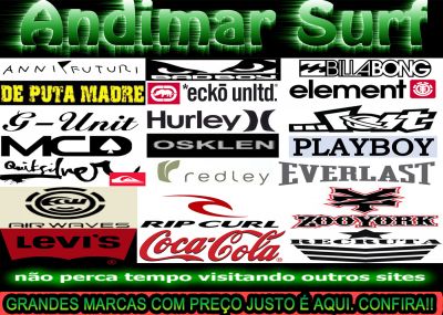 Roupas em Atacado Grandes Marcas Billabong Quiksilver Element Rip Curl Hurley Oakley MCD Bad Boy 