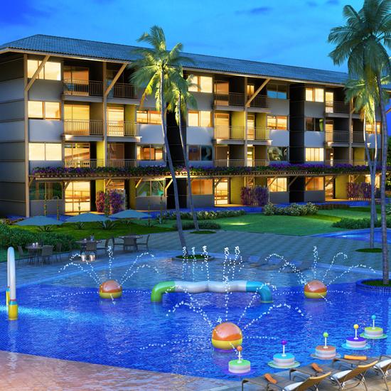 La Fleur Polinésia - Residence & Resort em Porto de Galinhas
