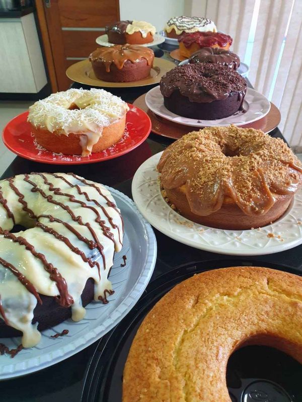 Bolos e doces caseiros