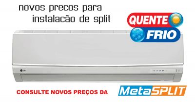 INSTALAÇÃO DE AR CONDICIONADO SPLIT EM PORTO ALEGRE - METASPLIT
