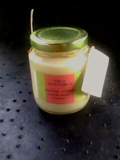 SOY WAX CANDLE-VELA DE CERA VEGETAL