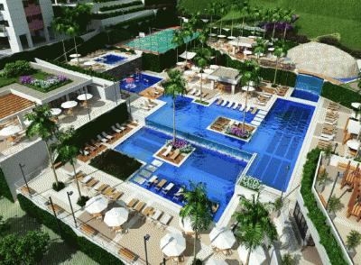  Casa ou Apartamento em Residêncial com lazer.