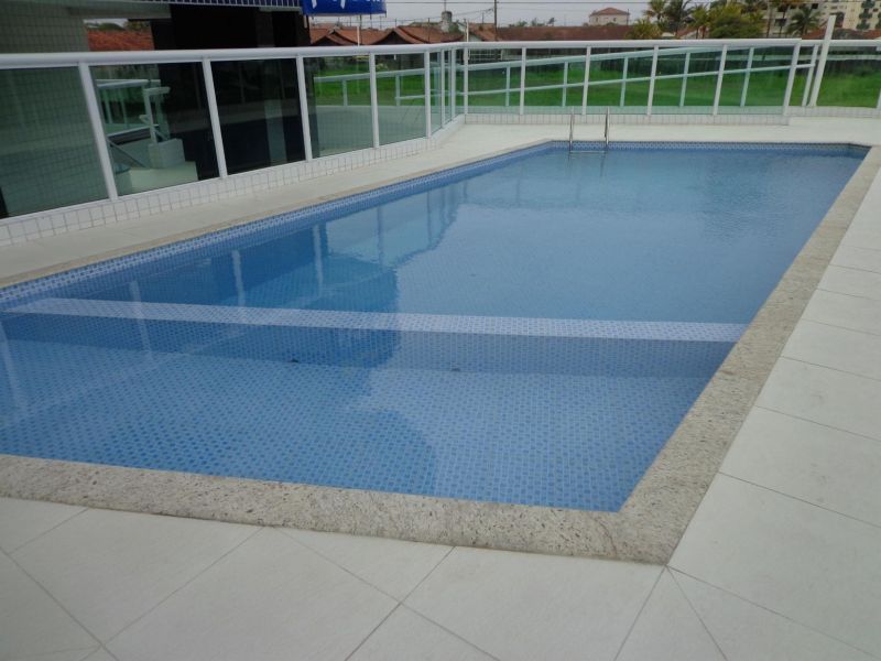 Apartamento 1 dormitório lazer e vista mar na Praia Grande - Caiçara