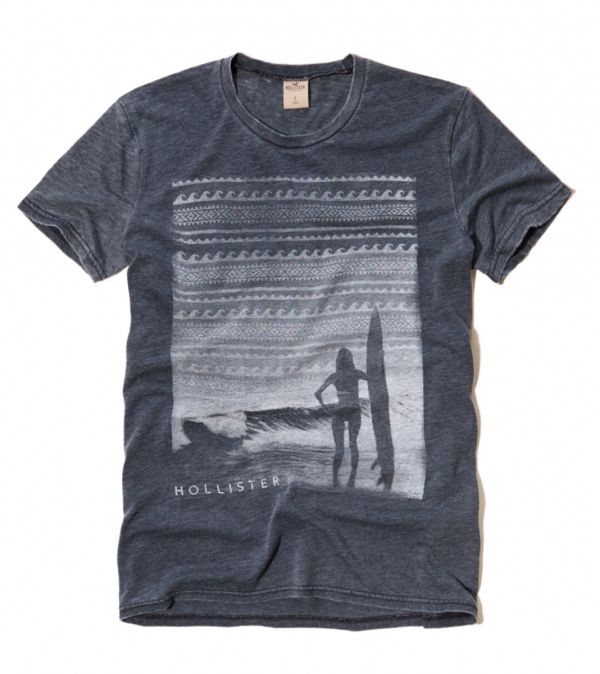Camiseta Hollister masculina original