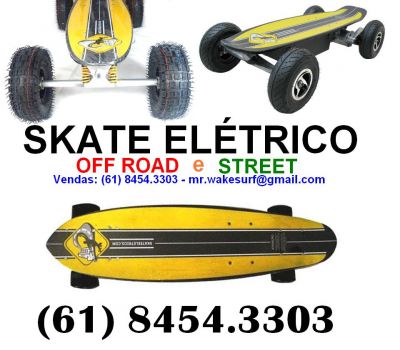 SKATE ELÉTRICO STREET E OFF ROAD - mod. 2011