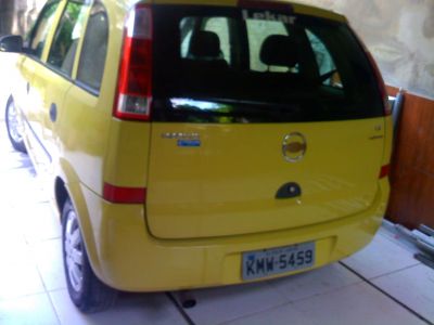 CHEVROLET MERIVA 07/08 COM GNV AMARELO ZERADO