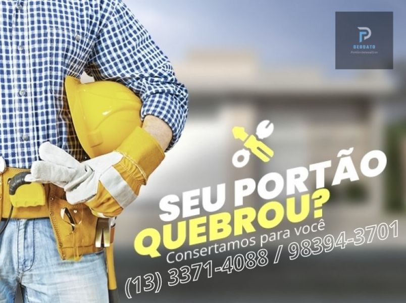  Praia Grande Reparo de Portão Automático e Instalaçoes na Praia Grande 