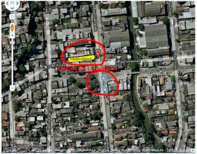 Rocha Miranda 500m² Frente de Rua, Plano, Aguá e Luz