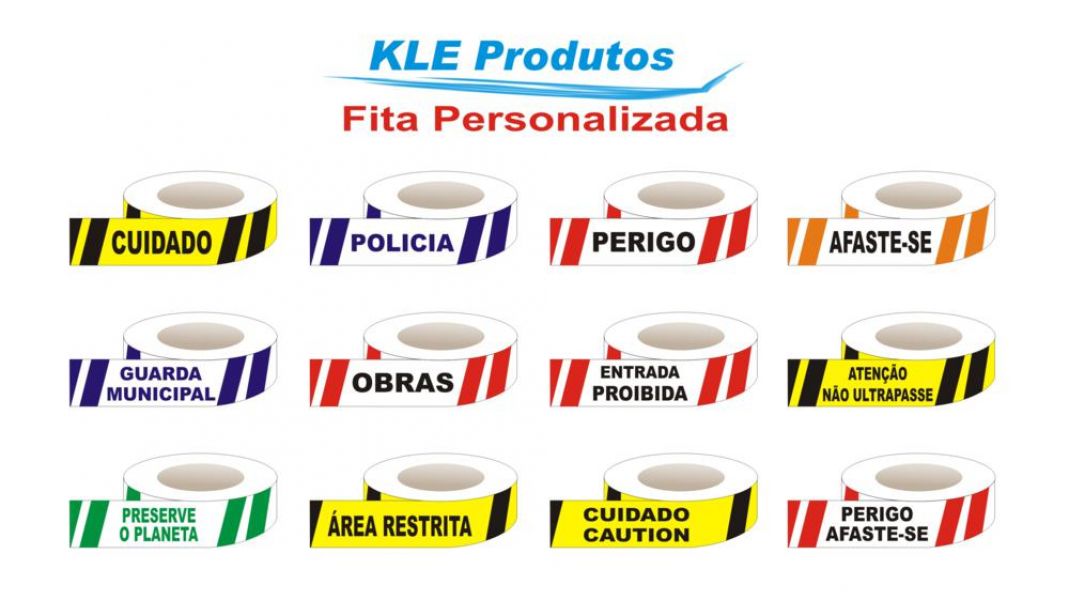 Fita para isolamento de area      