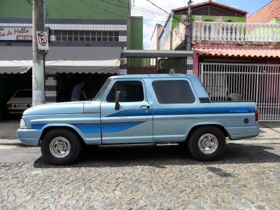 vendo ou troco f-1000 89 cabine dupla diesel turbo