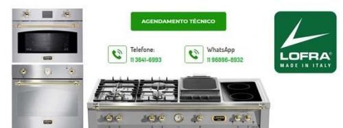 Reparos técnicos para forno e fogão Lofra