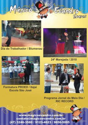 Mágico Evandro de Itajaí Santa Catarina