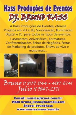 Kass Produções de Eventos - DJ.Bruno Kass