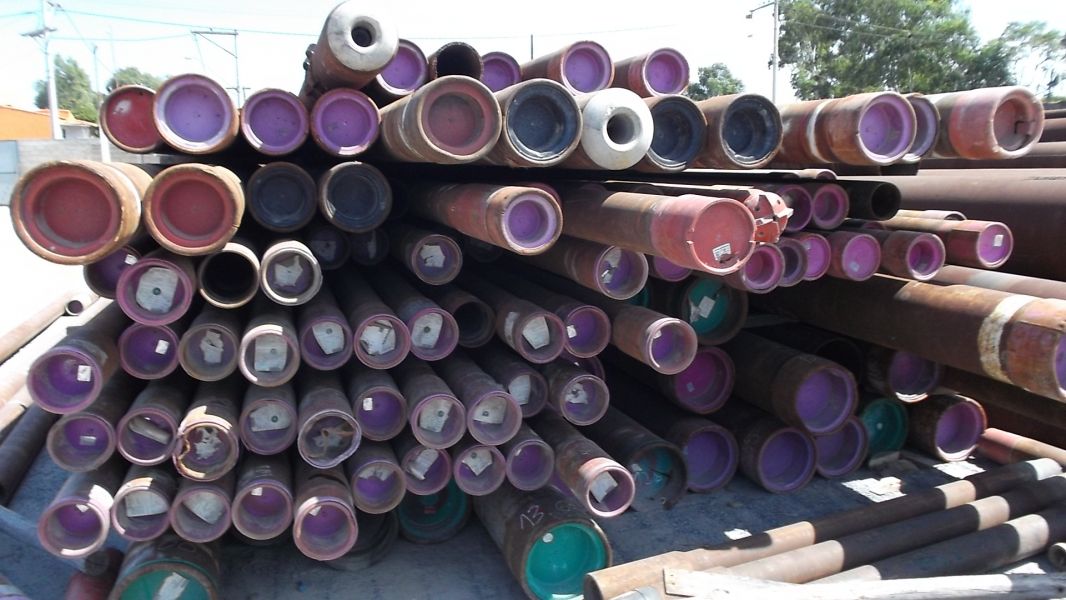 40 ton de tubos de aço de 7 x 0,408 pol