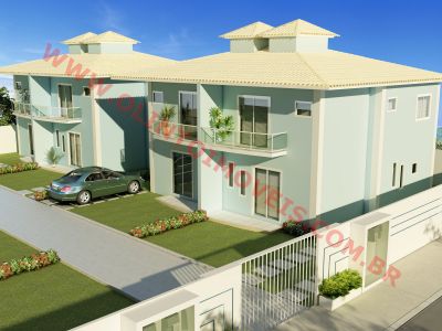 Olinto Imóveis vende Casa em condomínio 3 qts no Ouro Verde em Rio das Ostras