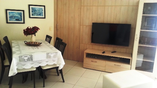 Lindo apto frente mar com wifi e churrasqueira