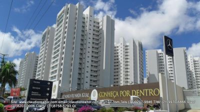 Apartamentos 4 quartos a venda em Salvador, Alphaville, 166 m2, Le Parc. 