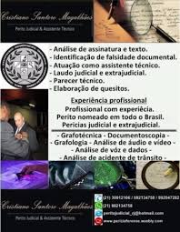Pericia Grafotécnica - RJ,SP,ES,MG